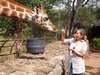 Liesel van Zyl - feeding the friendly giraffes of the Nairobi Giraffe Centre